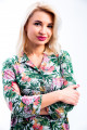 2771 - Платье-рубашка прямого силуэта с рукавом 3/4 2771 - Платье-рубашка прямого силуэта с рукавом 3/4